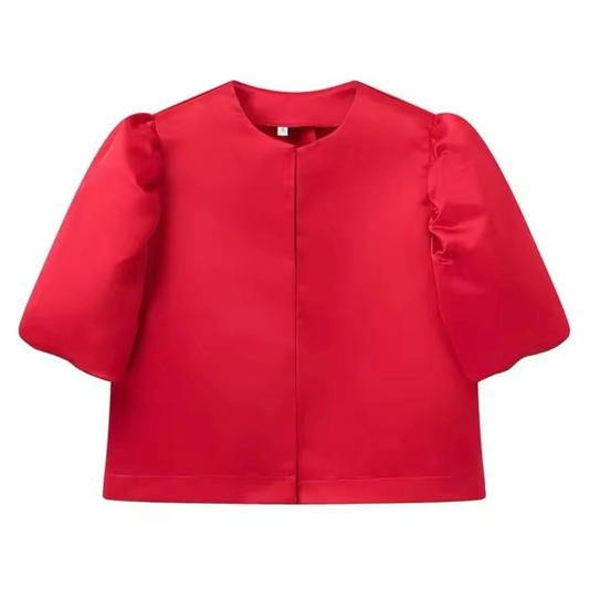 Elegance Satin Bluse