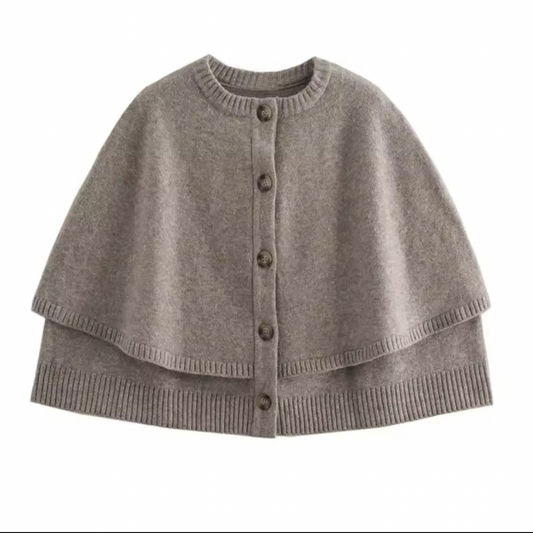Strick-Cape