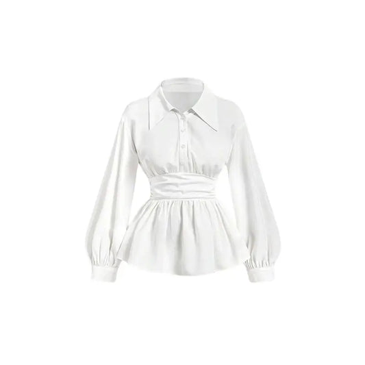 Weiße Bluse
